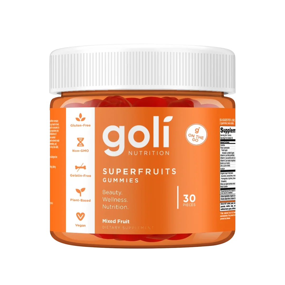 Superfruits Gummies by Goli