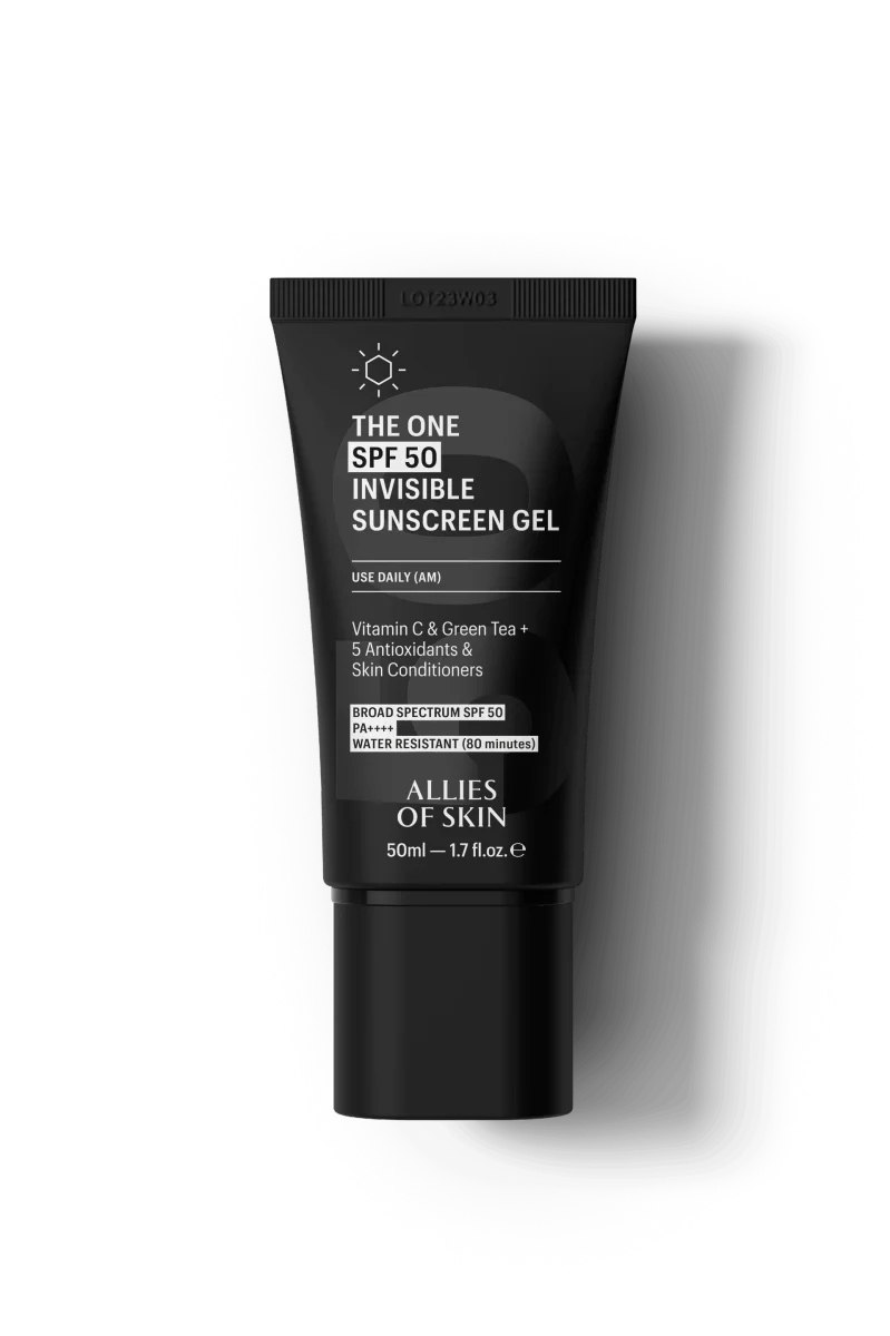THE ONE SPF 50 Invisible Sunscreen Gel by Allies of Skin