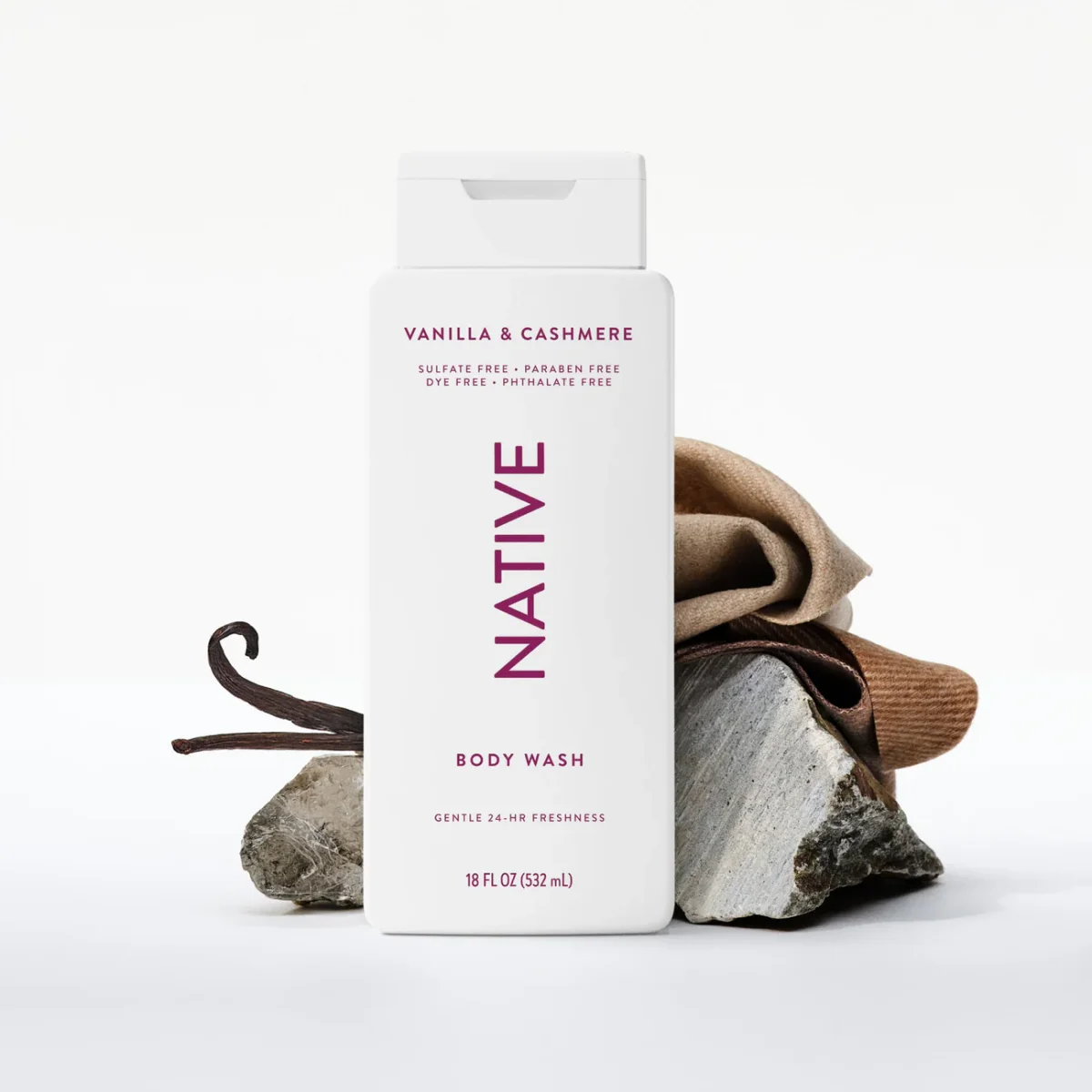 Vanilla & Cashmere Body Wash by Native
