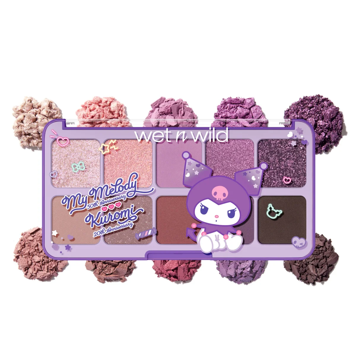 My Melody & Kuromi Eye & Face Palette by wet n wild