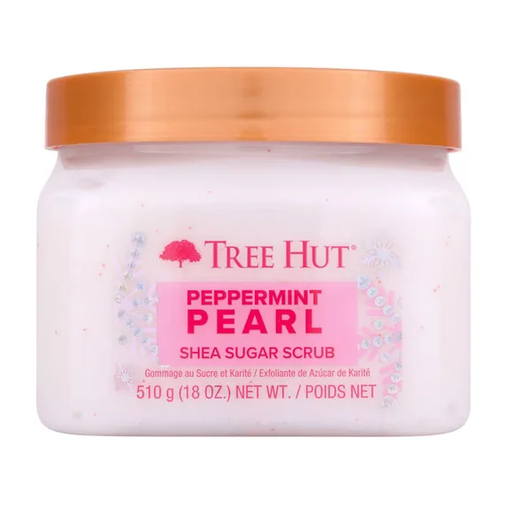 Peppermint Pearl Shea Sugar Scrub by Tree Hut