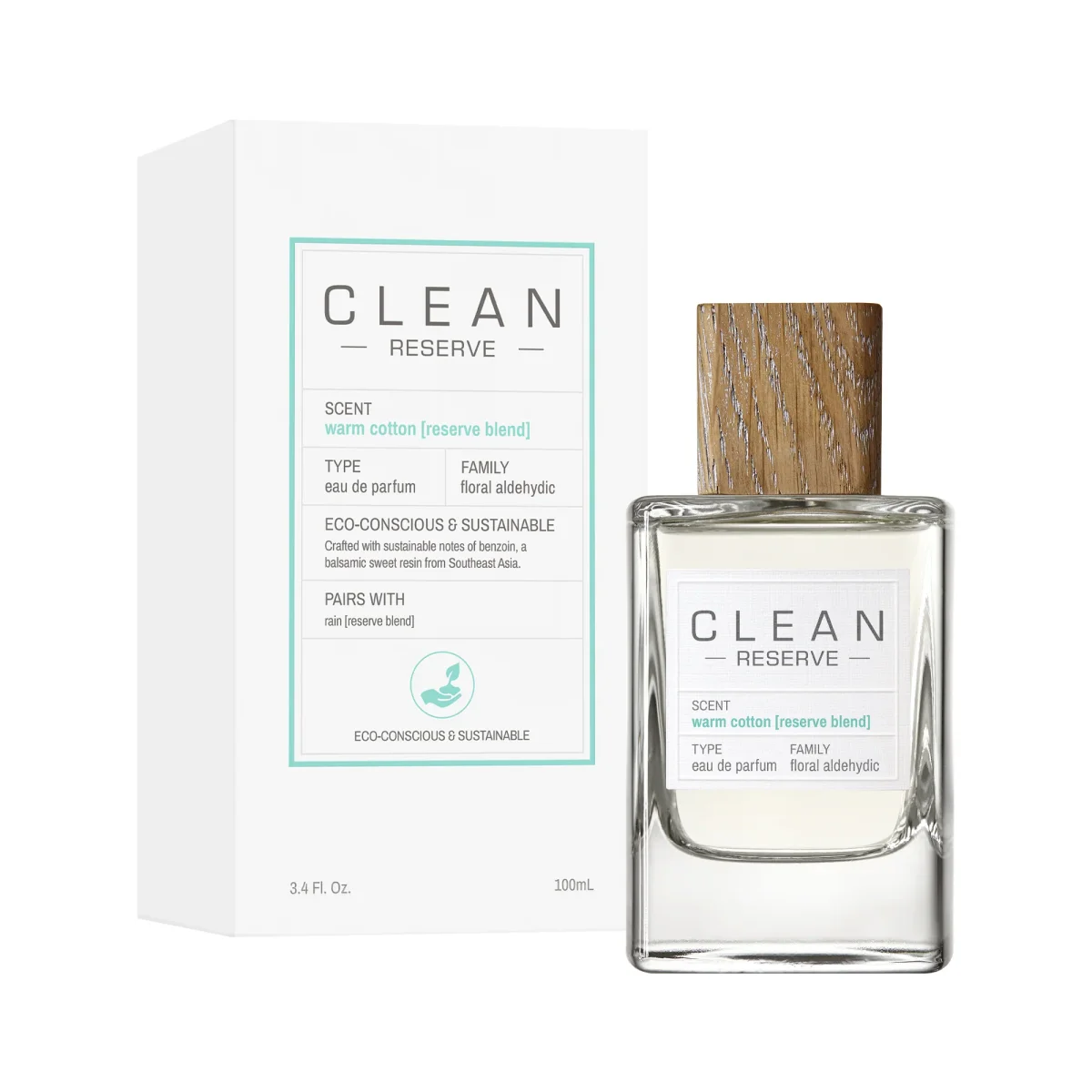 Warm Cotton Eau de Parfum by Clean Reserve