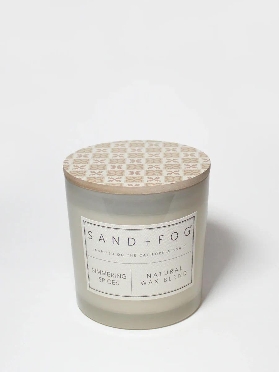 Simmering Spices Candle by Sand + Fog