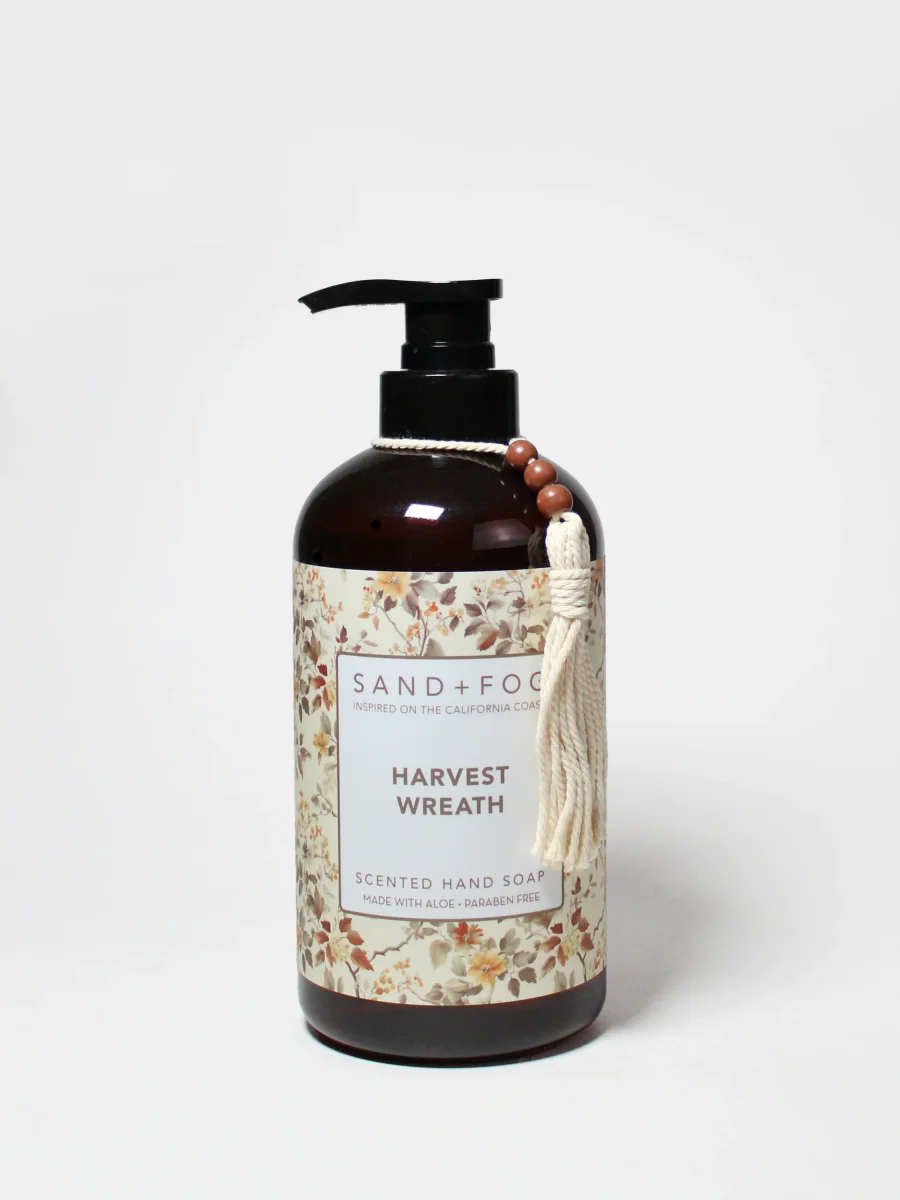 Harvest Wreath Liquid Hand Soap by Sand + Fog