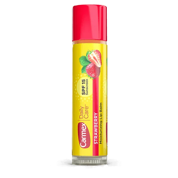 Daily Care Strawberry Stick Lip Balm by Carmex