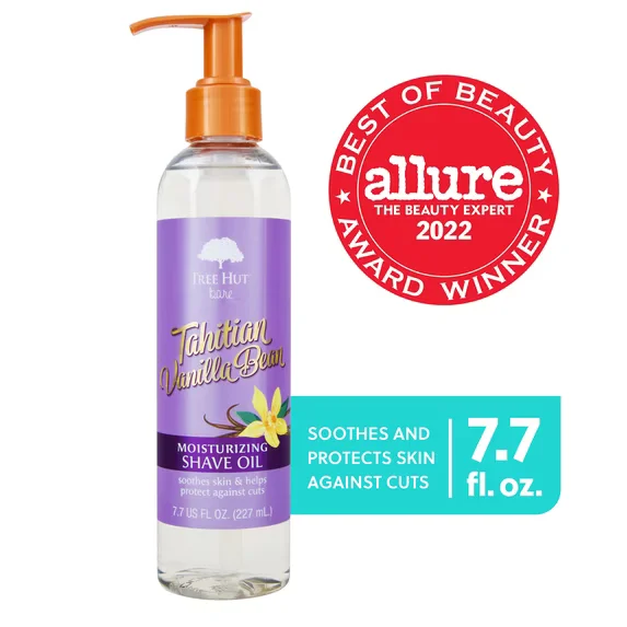 Tahitian Vanilla Bean Moisturizing Shave Oil by Tree Hut