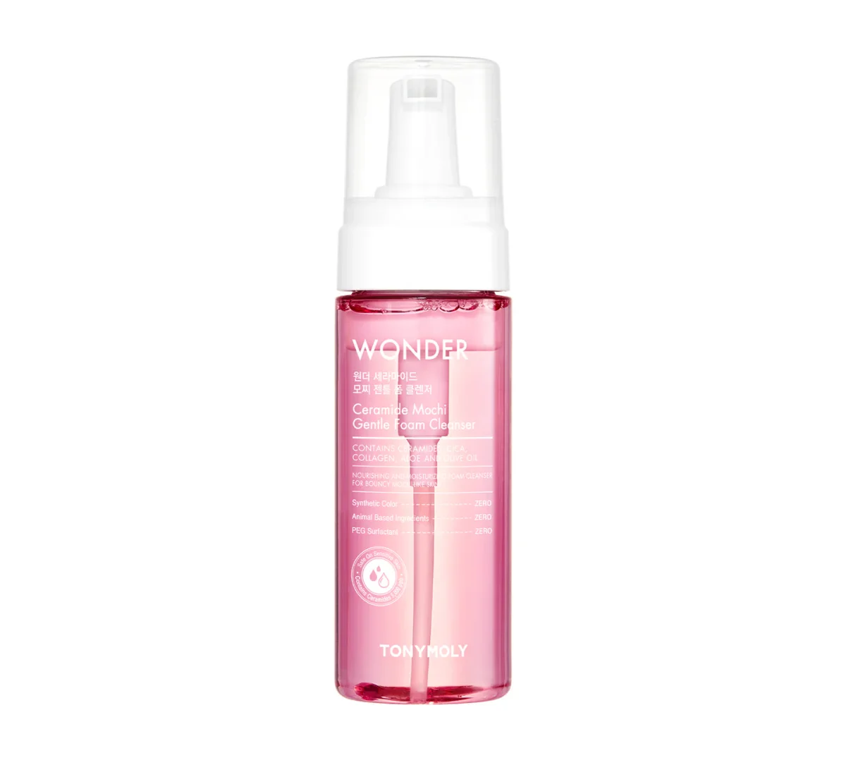 Wonder Ceramide Mochi Gentle Foam Cleanser by TONYMOLY