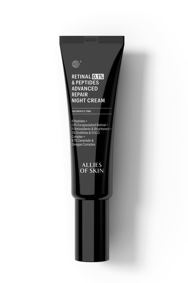 Retinal 0.1% & Peptides Advanced Repair Night Cream by Allies of Skin