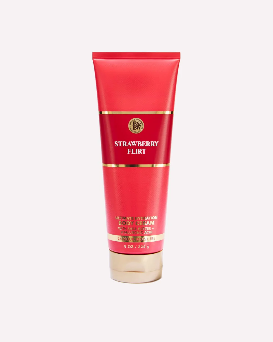 Strawberry Flirt Ultimate Hydration Body Cream by Bath & Body Works