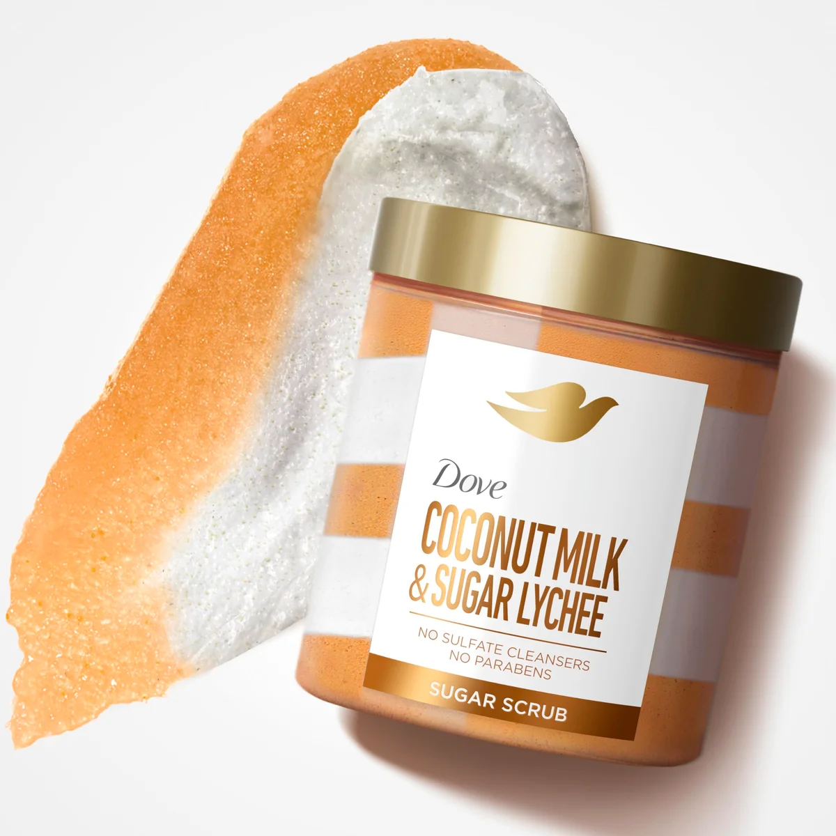 Coconut Milk & Sugar Lychee Sugar Scrub by Dove