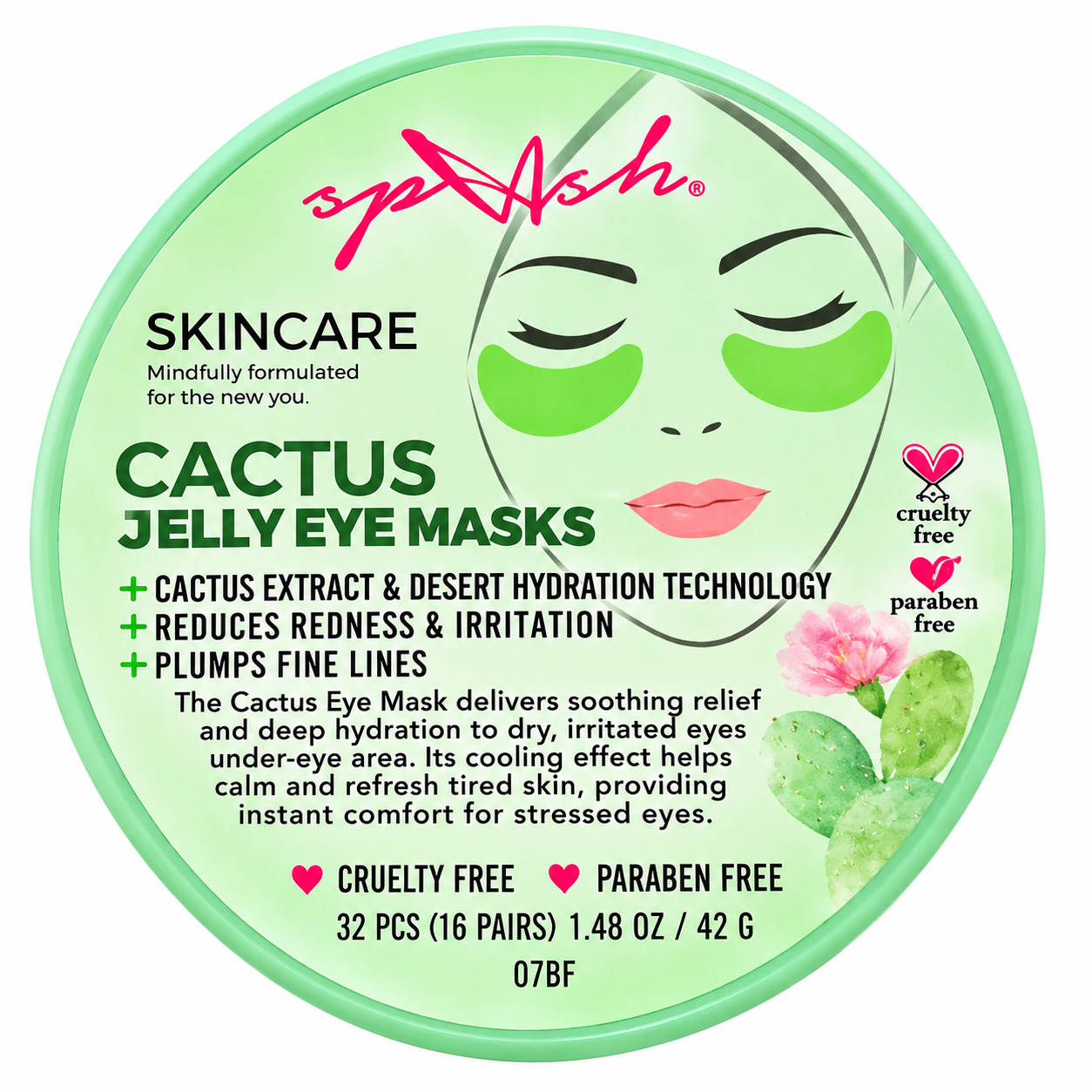 Cactus Jelly Eye Masks by spAsh