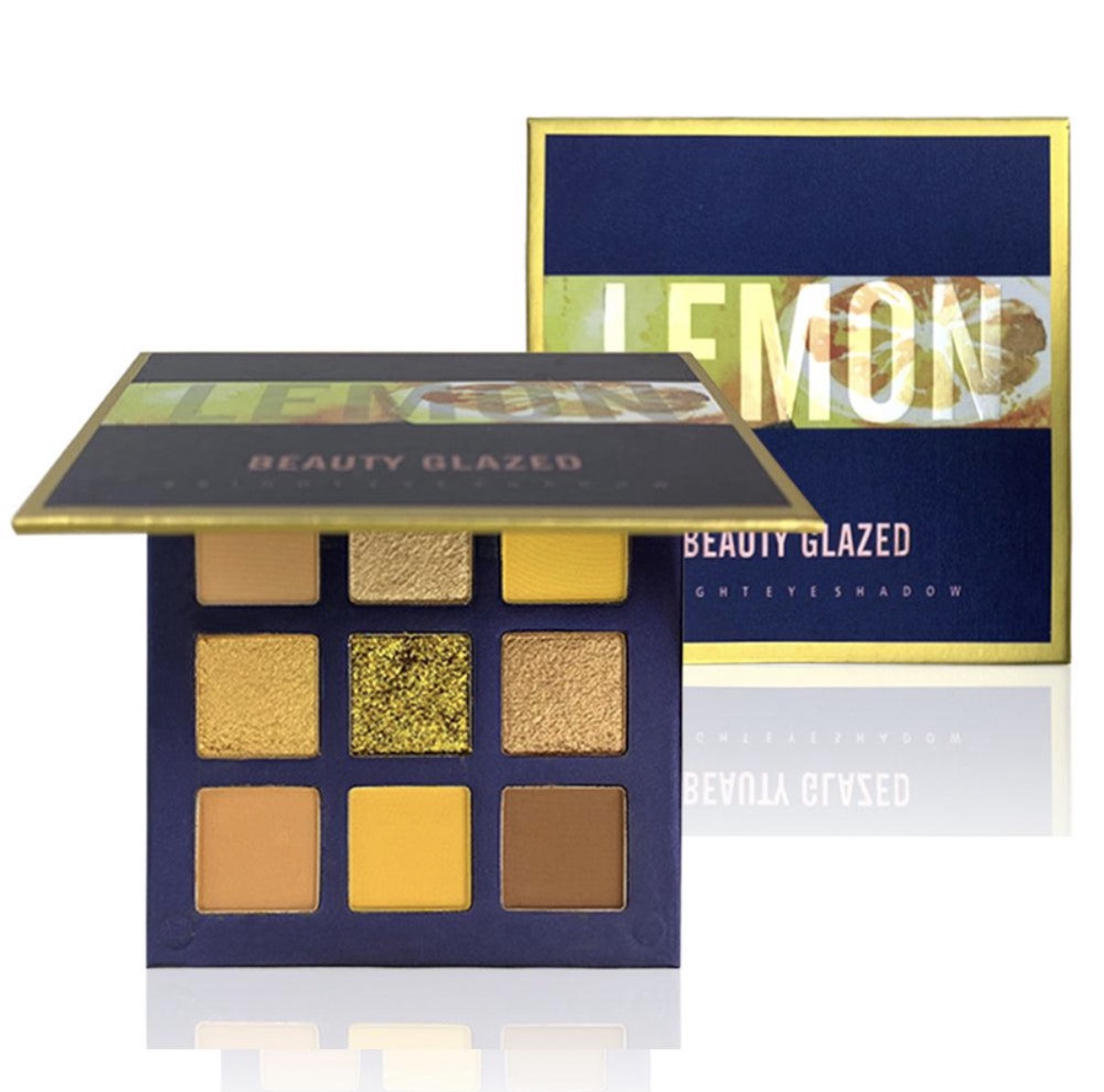 Bright Eyeshadow Palette - Lemon by Beauty Glazed