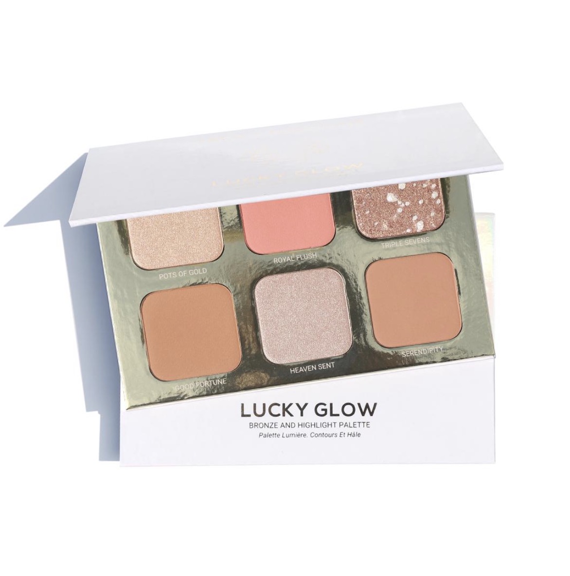 Lucky Glow Bronze and Highlight Palette by True + Luscious