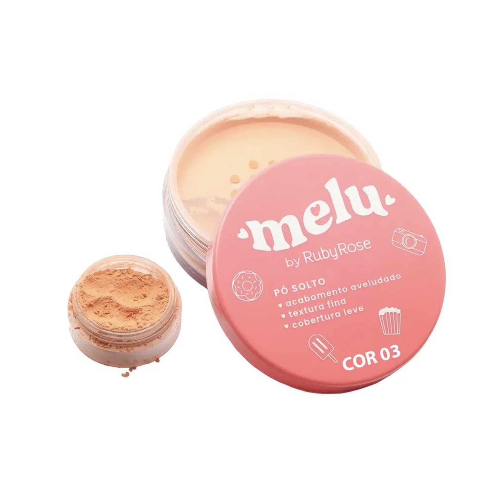 Loose Face Powder by Melu by Ruby Rose