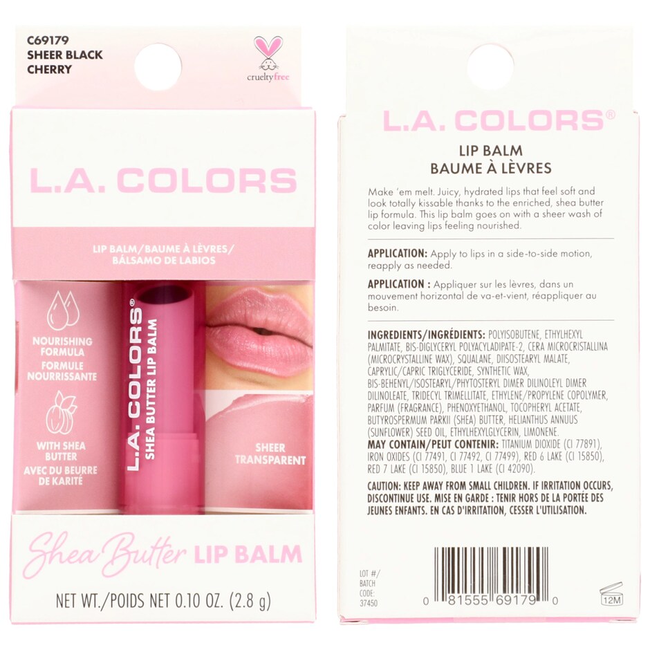Shea Butter Lip Balm by L.A. Colors
