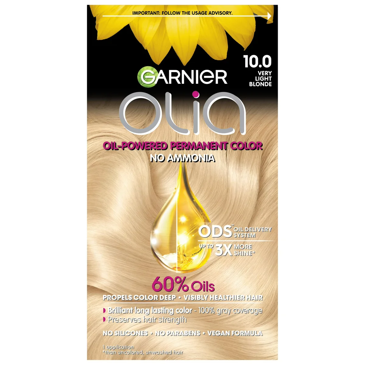 Olia Oil-Powered Permanent Color by Garnier