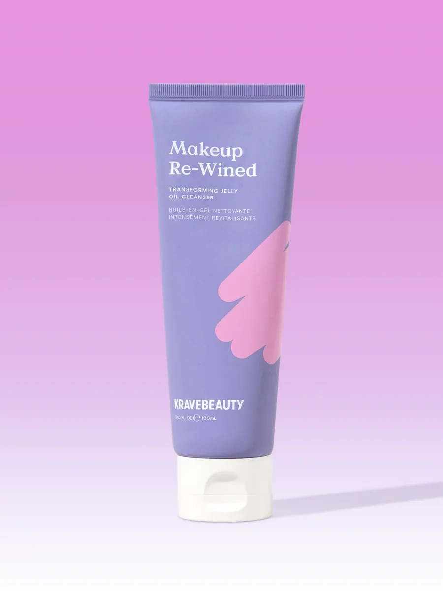 Makeup Re-Wined Jelly-to-Oil Cleanser by Krave Beauty