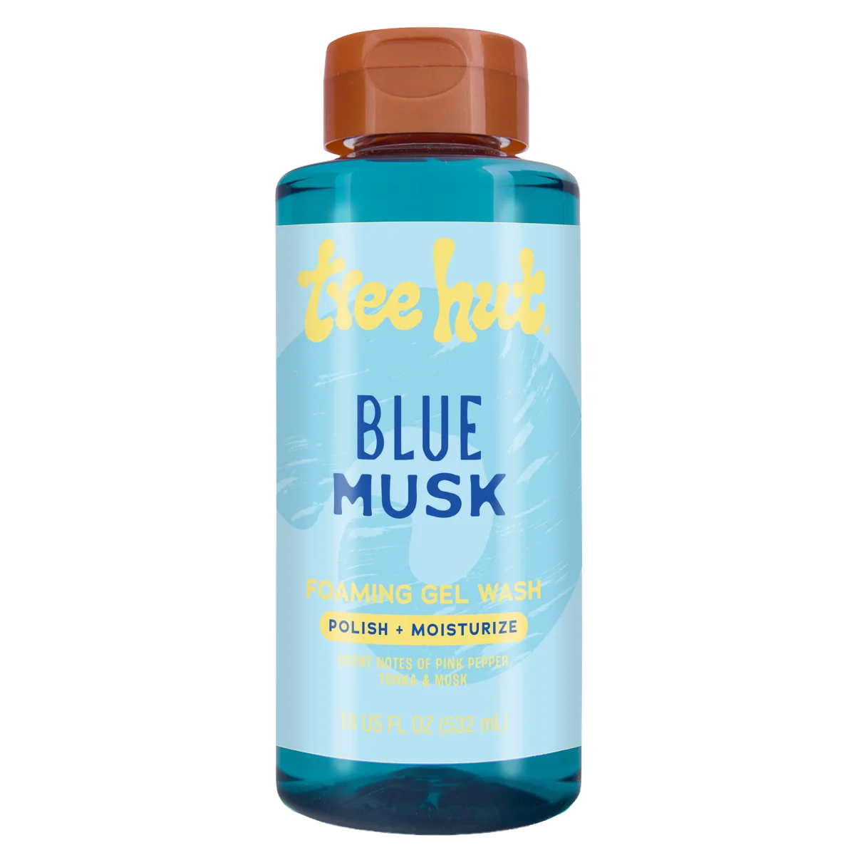 Blue Musk Foaming Gel Wash by Tree Hut