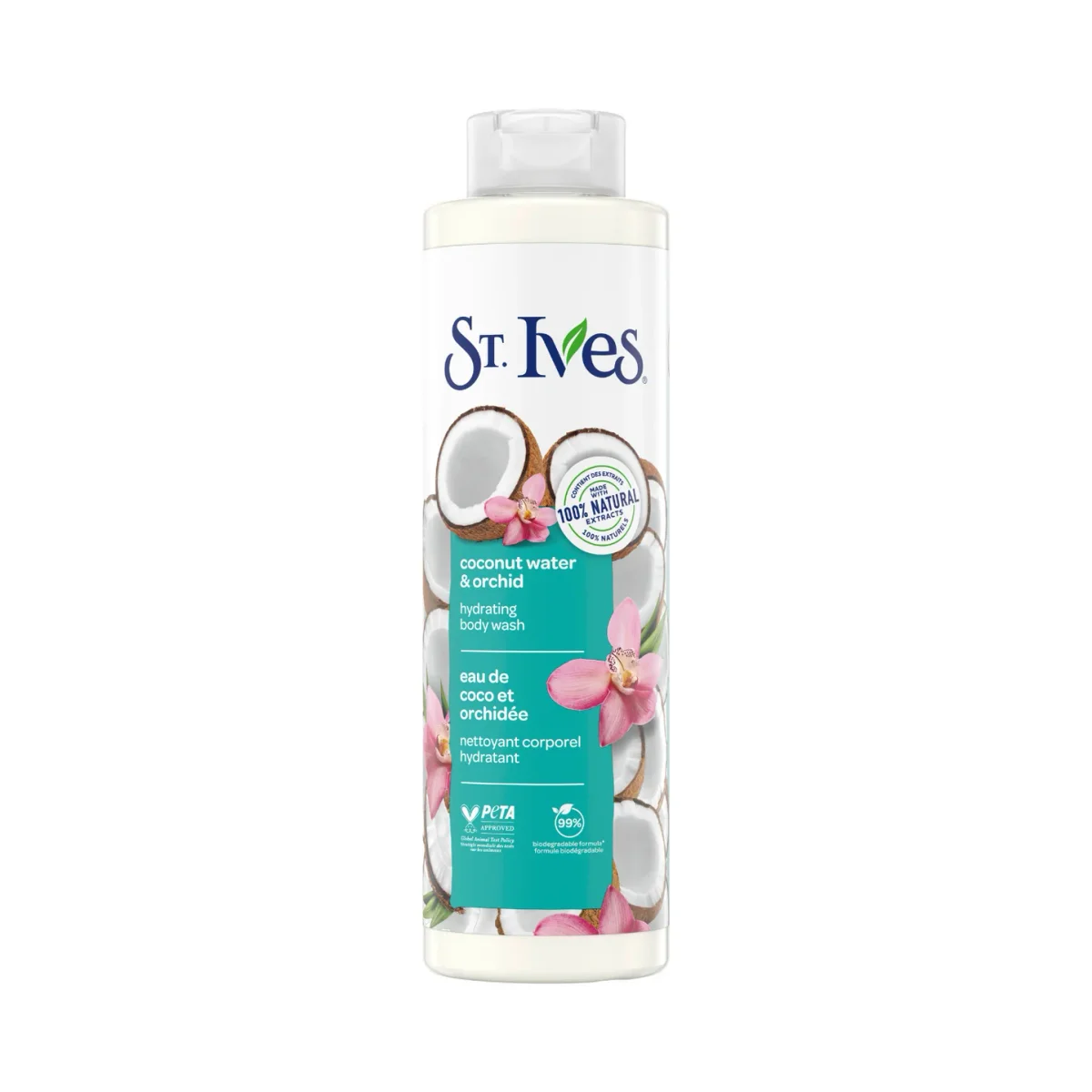 Coconut Water & Orchid Hydrating Body Wash by St. Ives