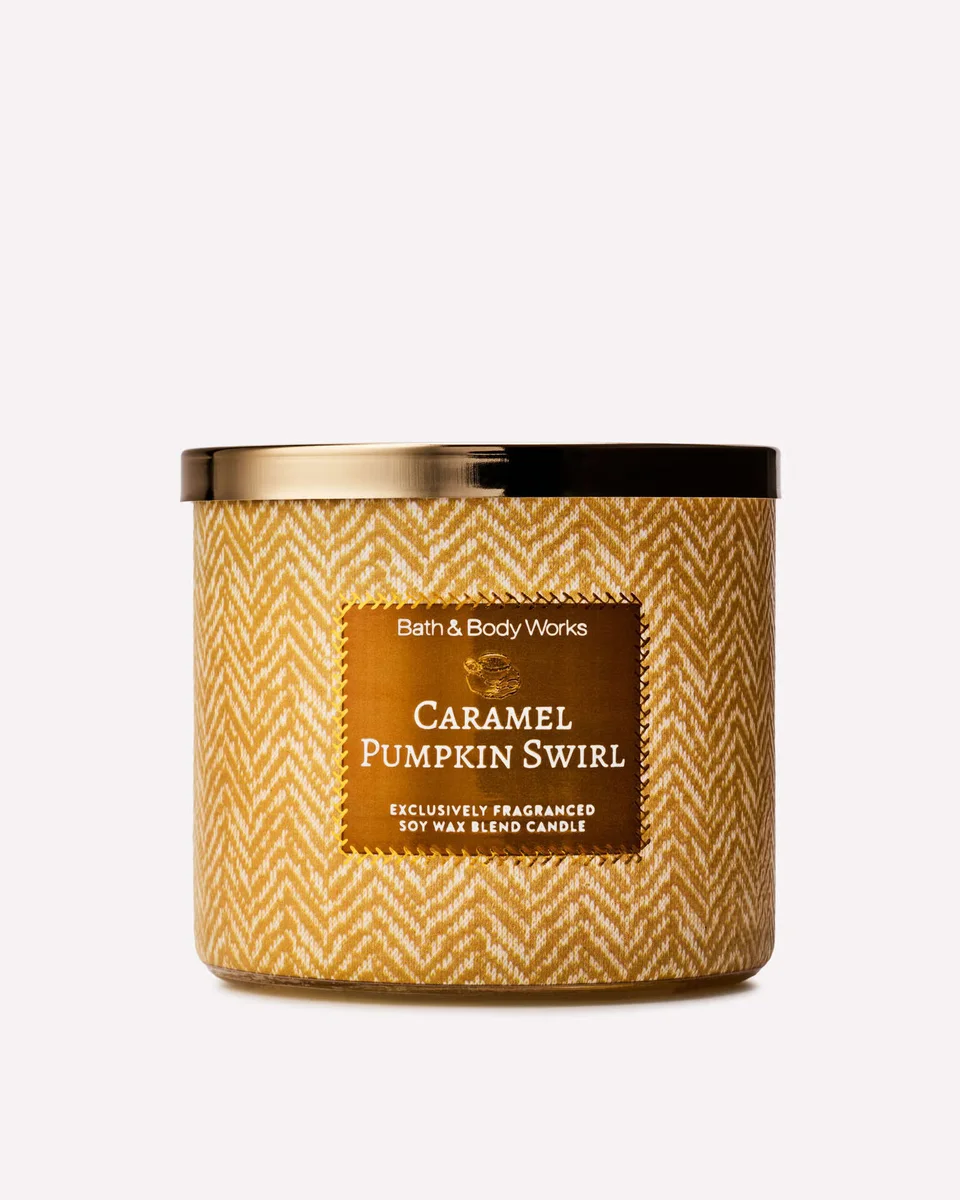 Caramel Pumpkin Swirl Candle by Bath & Body Works