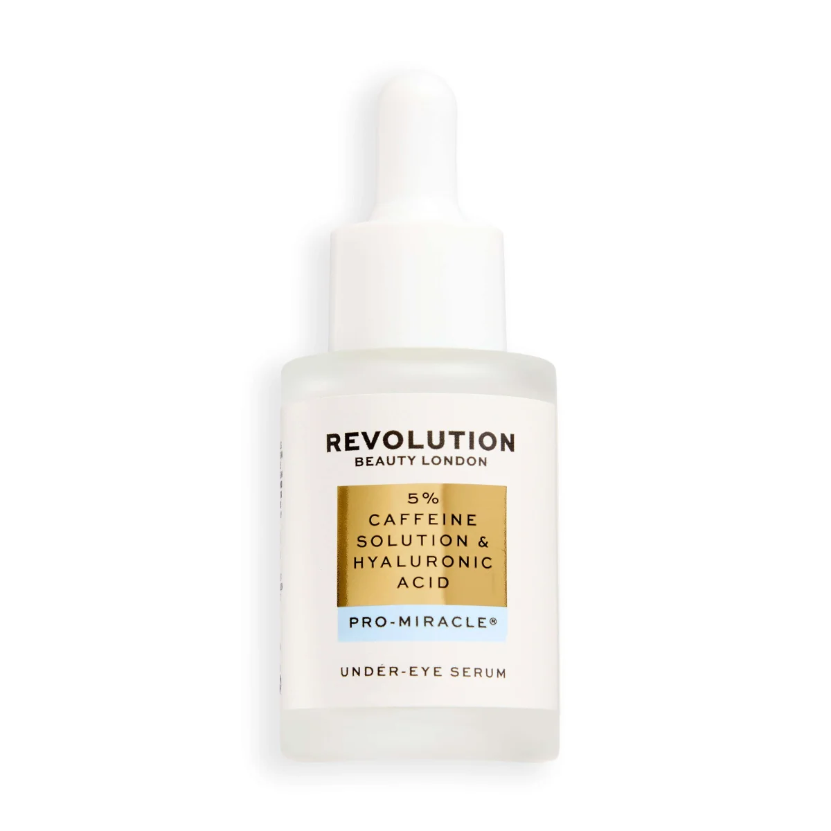 Pro Miracle 5% Caffeine Solution & Hyaluronic Acid Under Eye Serum by Revolution Beauty