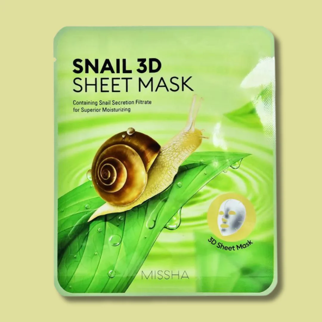 Snail 3D Sheet Mask by MISSHA
