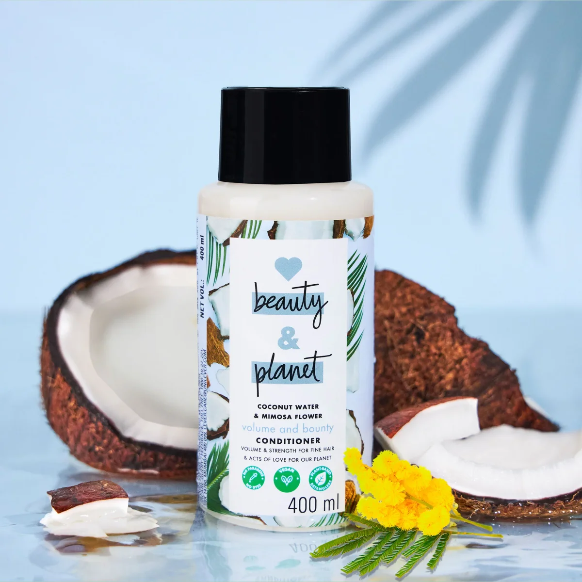 Coconut Water + Mimosa Flower Volume and Bounty Conditioner by Love Beauty and Planet