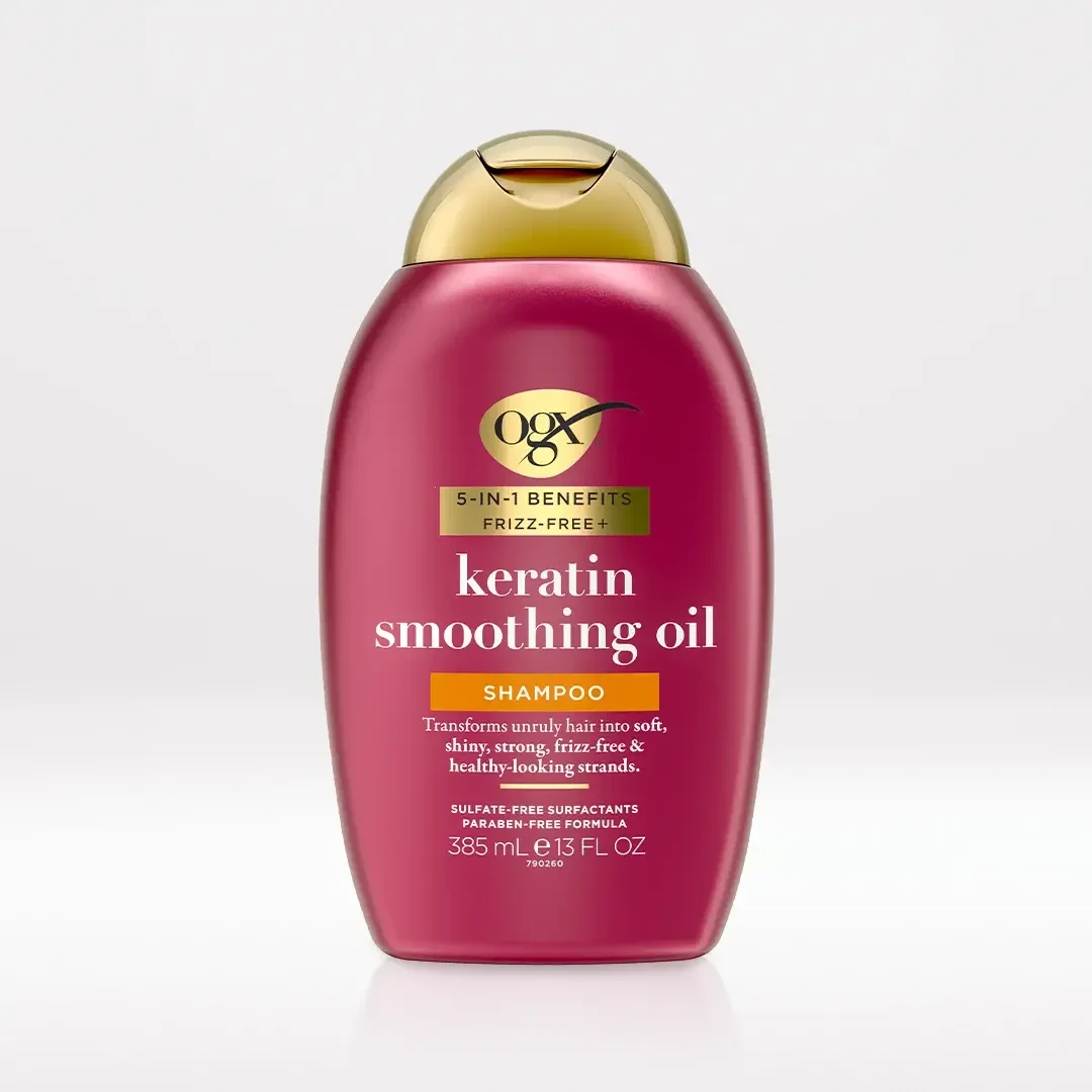 Keratin Smoothing Oil Shampoo by OGX