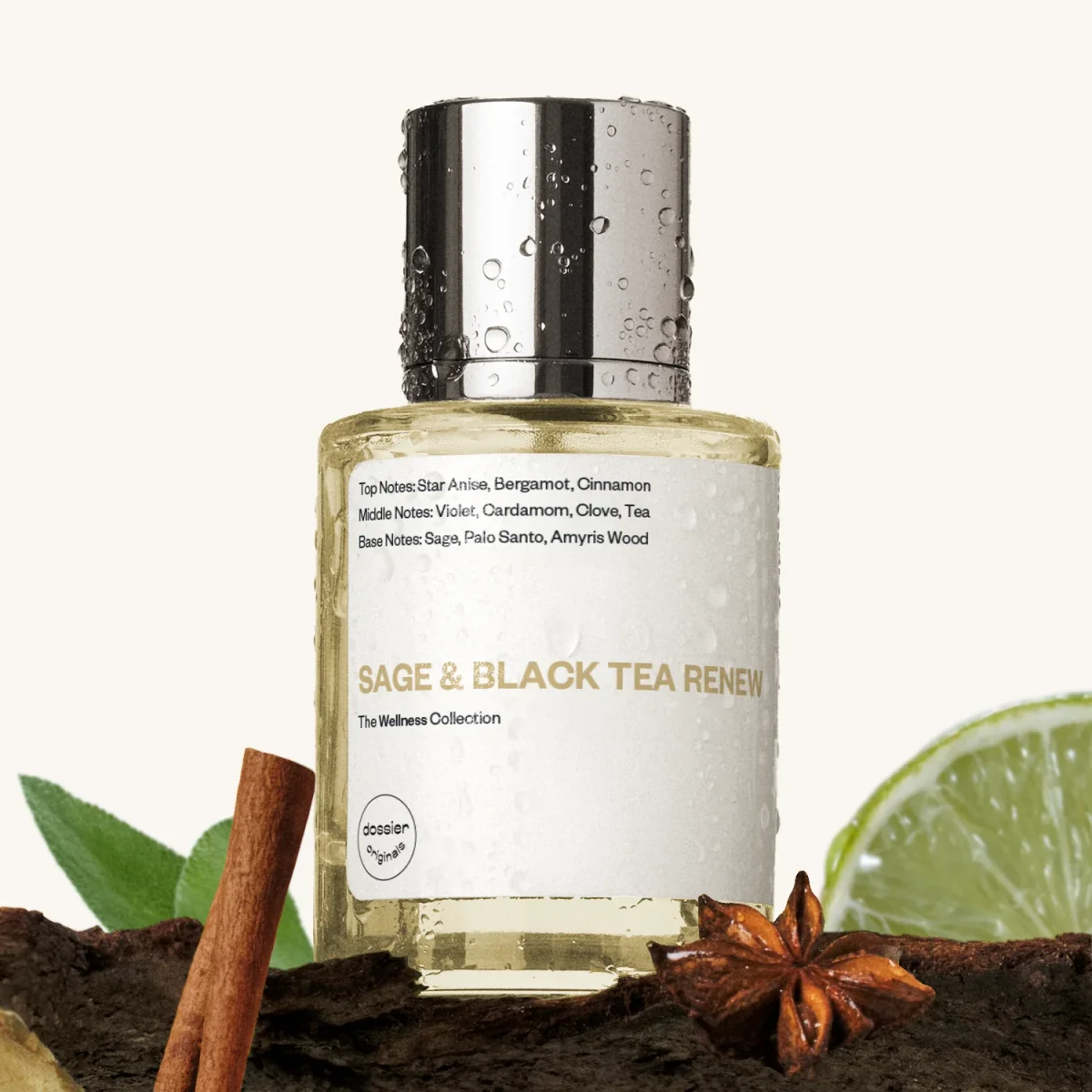 Sage & Black Tea Renew Eau de Parfum by Dossier