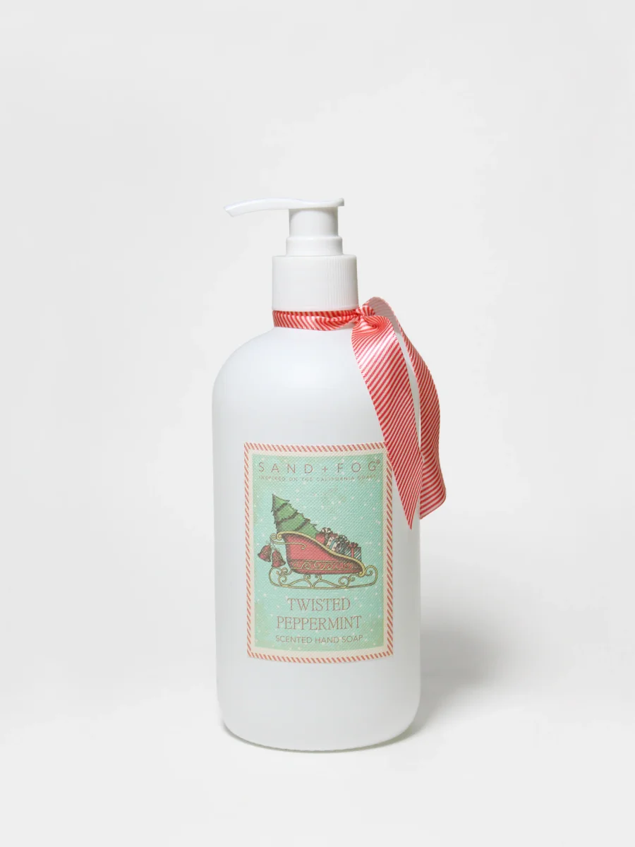 Twisted Peppermint Liquid Hand Soap by Sand + Fog