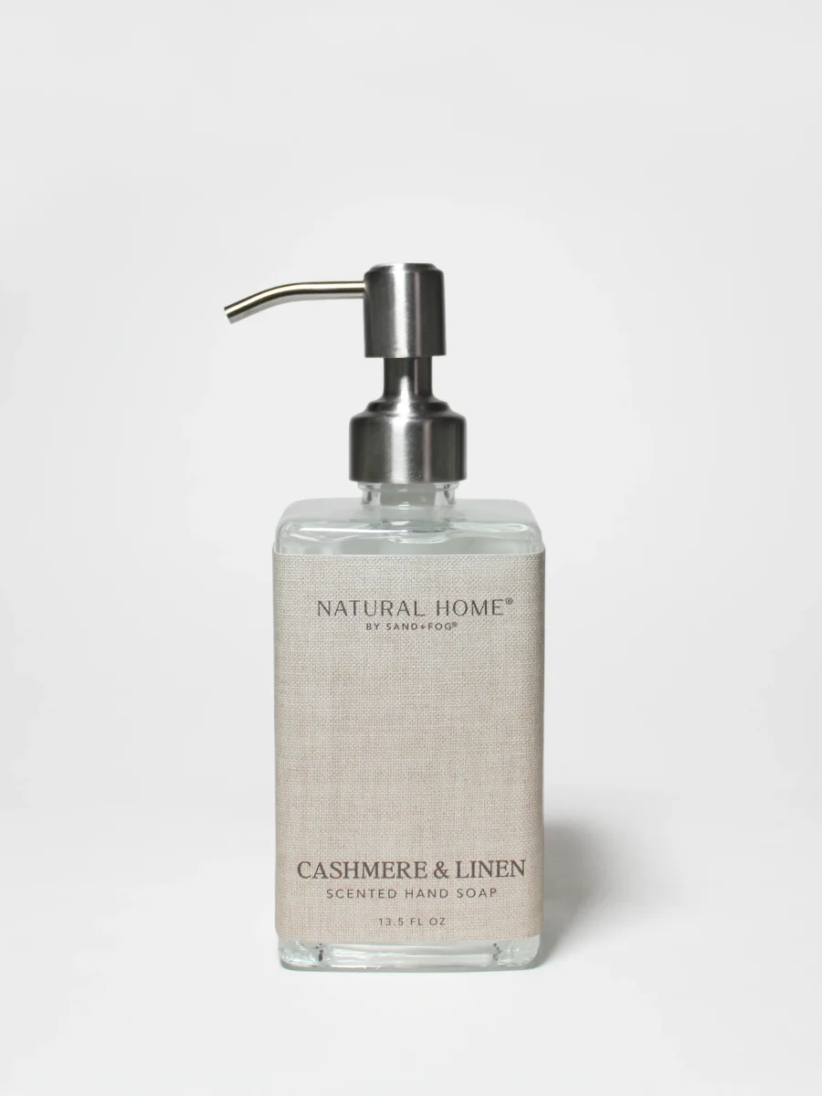 Cashmere & Linen Liquid Hand Soap by Sand + Fog