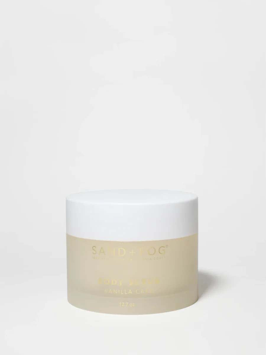 Vanilla Cake Body Scrub by Sand + Fog