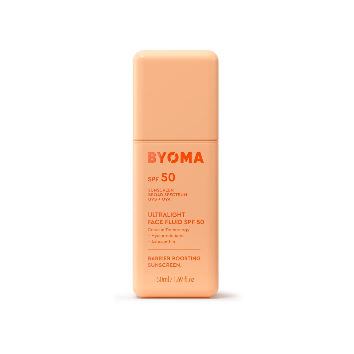 Ultralight Face Fluid SPF50 by BYOMA