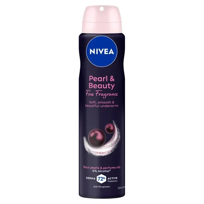 Pearl & Beauty Fine Fragrance Black Pearl Antiperspirant Spray by Nivea