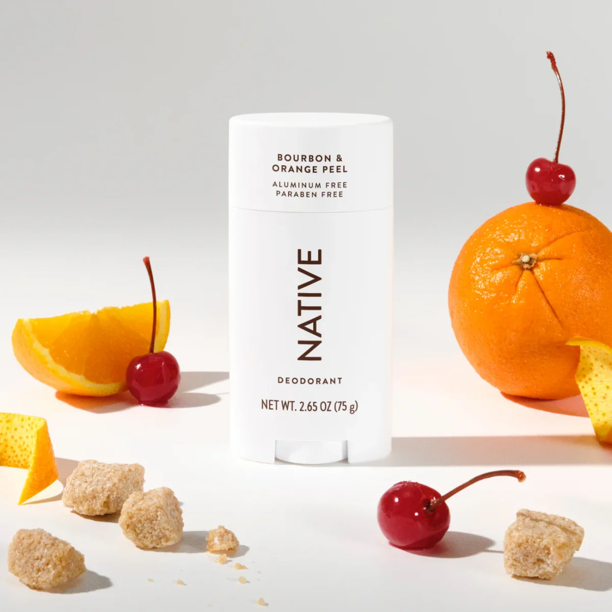 Bourbon & Orange Peel Deodorant Stick by Native