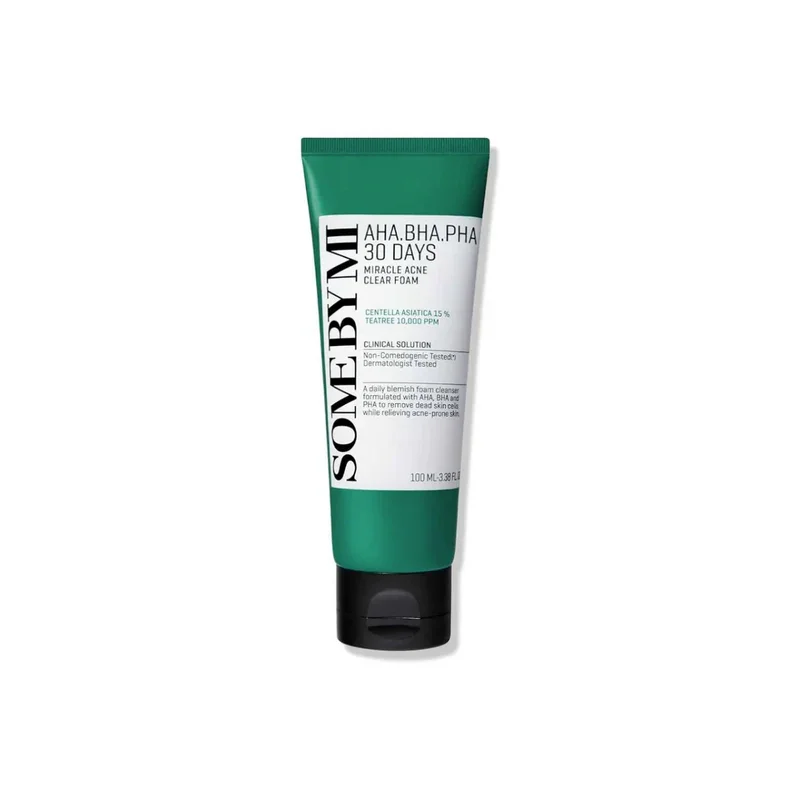 AHA-BHA-PHA 30 Days Miracle Acne Clear Foam by Some By Mi