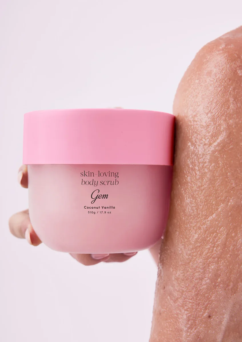Coconut Vanilla Skin-Loving Body Scrub by Gem