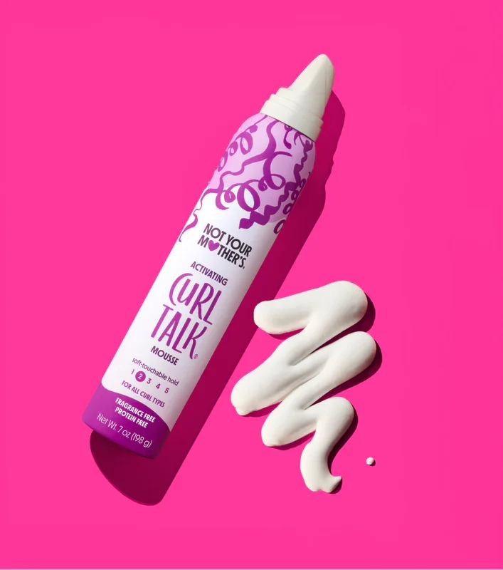 Curl Talk Fragrance & Protein Free Activating Mousse by Not Your Mother's