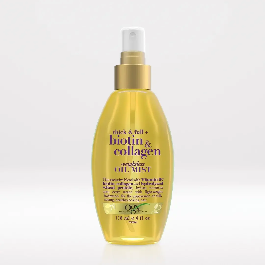 Thick & Full + Biotin & Collagen Weightless Oil Mist by OGX