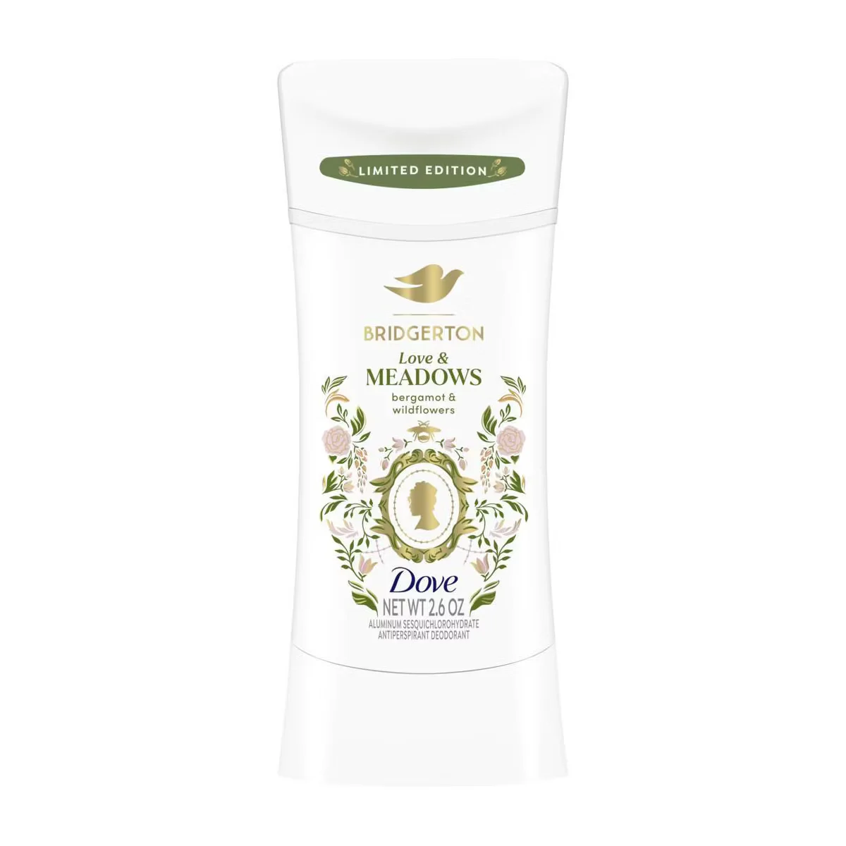 Bridgerton Love & Meadows Deodorant Stick by Dove