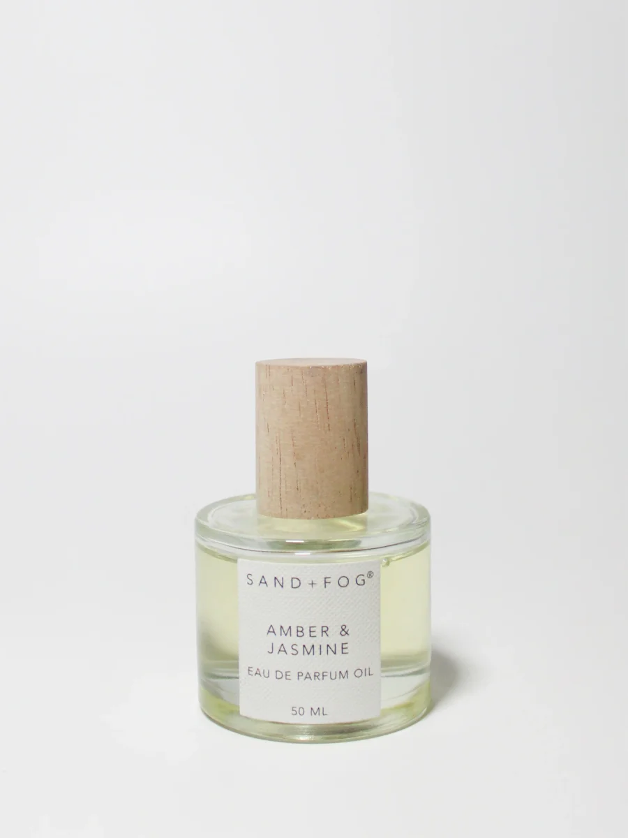 Amber & Jasmine Perfume Oil by Sand + Fog