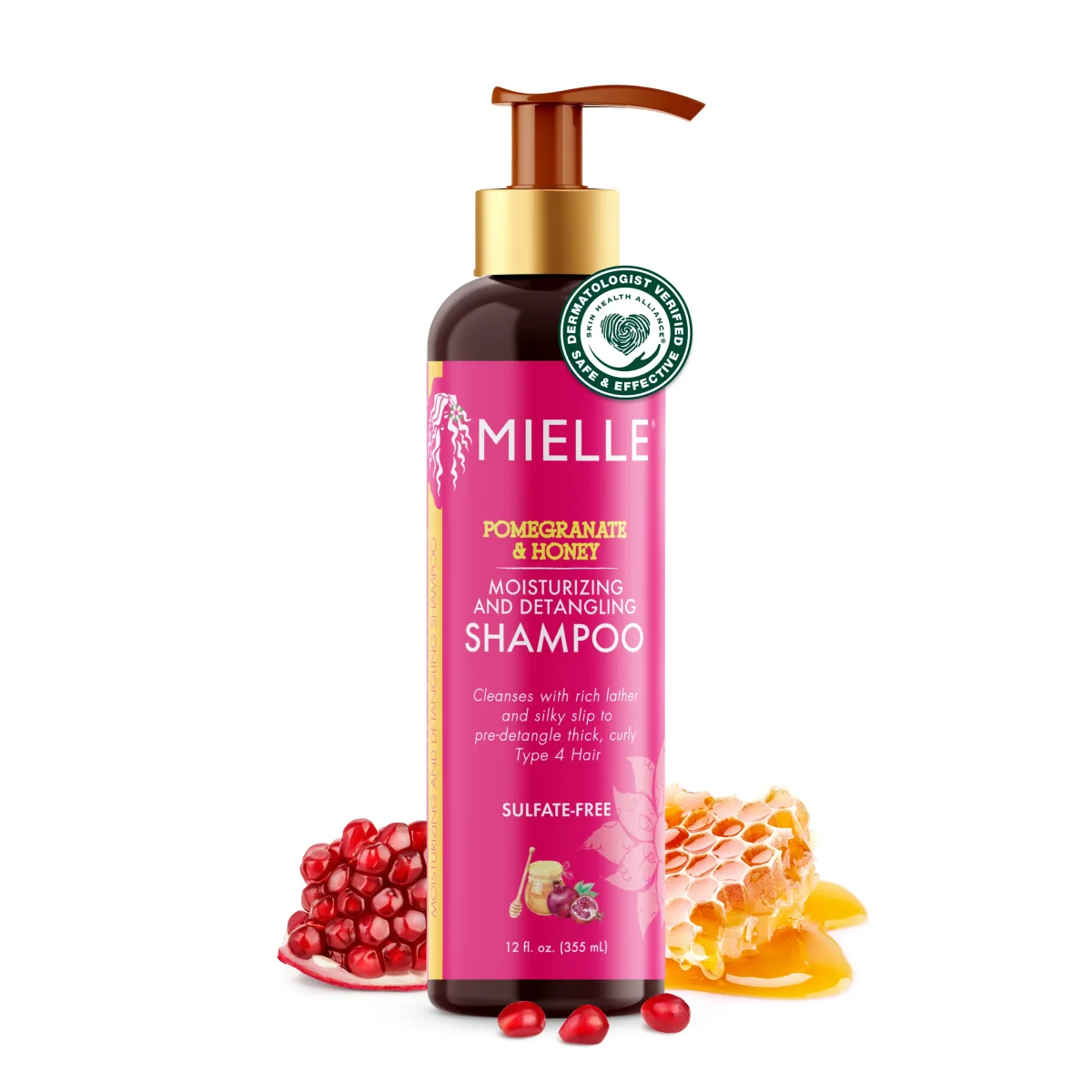 Pomegranate & Honey Detangling Shampoo by Mielle Organics