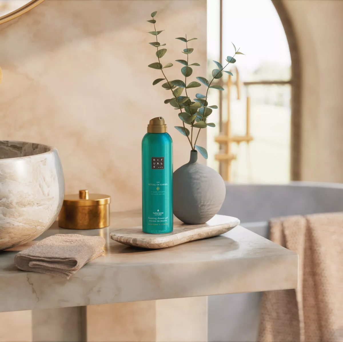 The Ritual Of Karma Foaming Shower Gel by Rituals