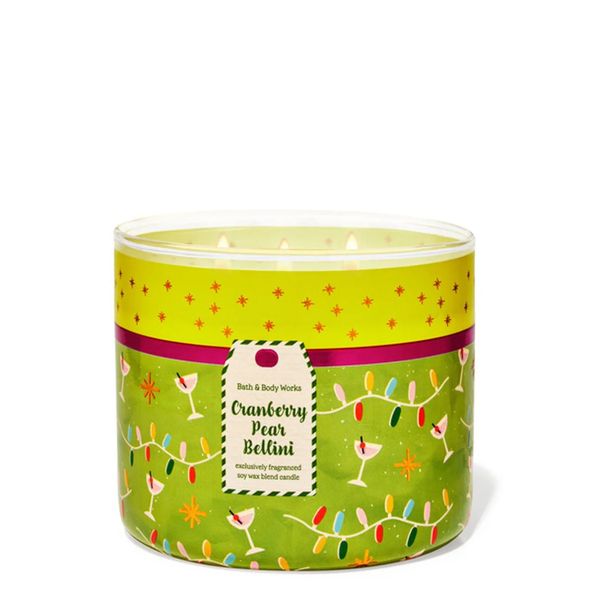 Cranberry Pear Bellini Candle by Bath & Body Works