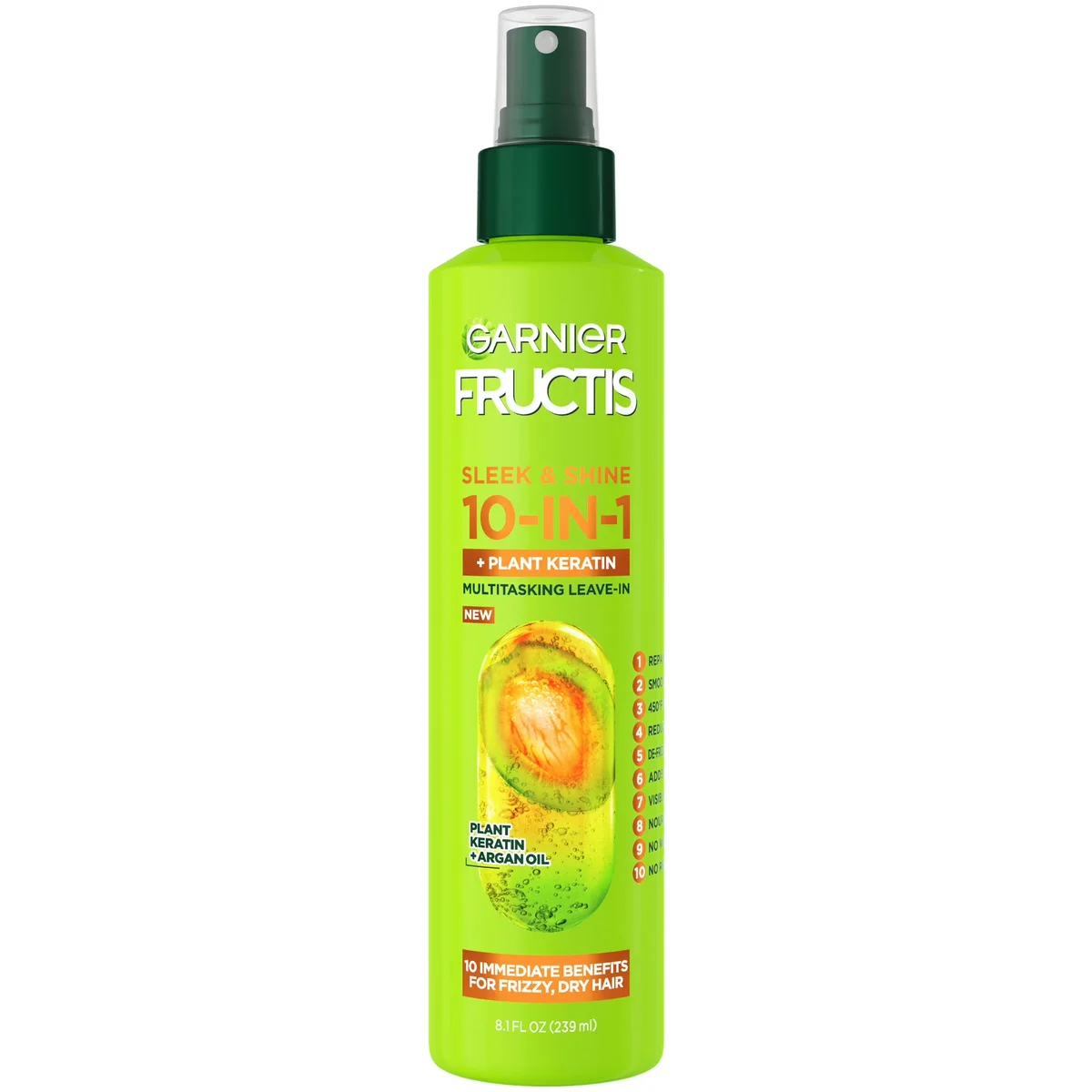 Sleek and Shine 10-In-1 Multitasking Leave-In by Garnier