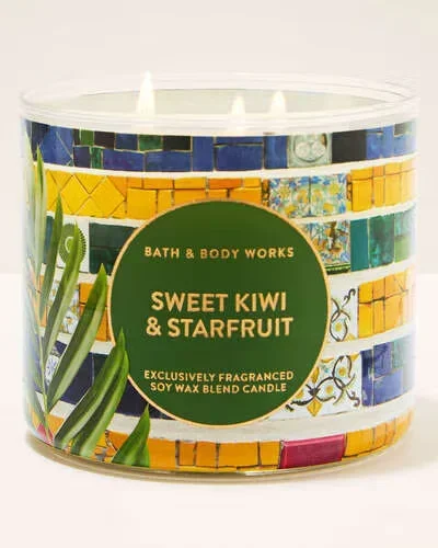Sweet Kiwi and Starfruit Candle by Bath & Body Works