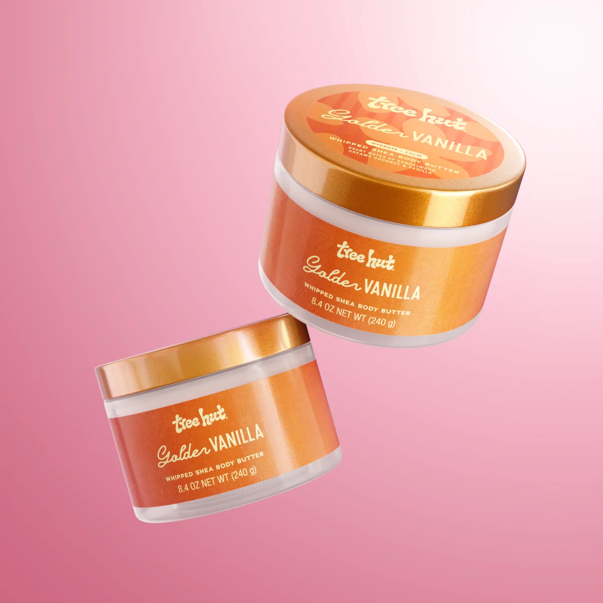 Golden Vanilla Whipped Shea Body Butter by Tree Hut