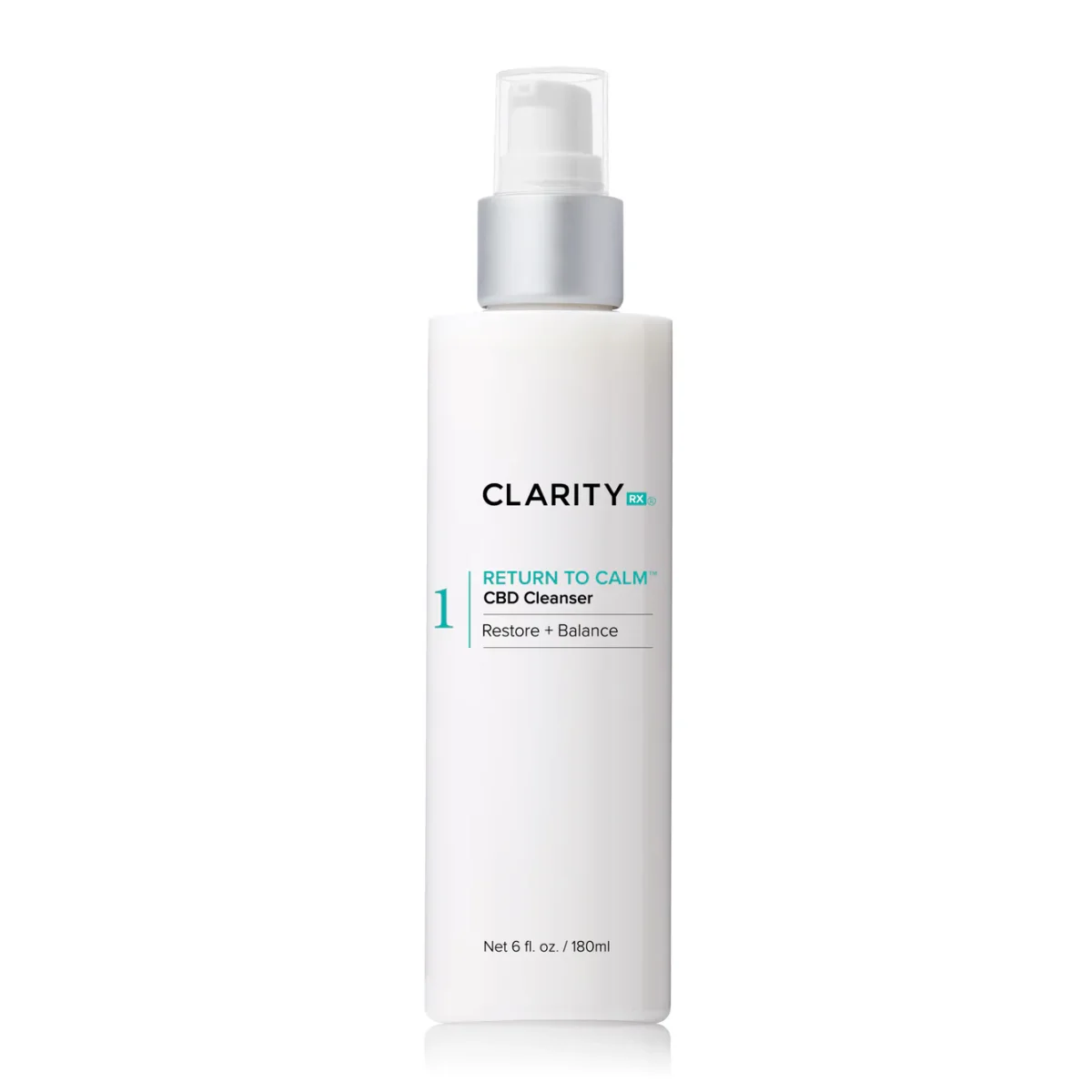 Return to Calm™ CBD Facial Cleanser by ClarityRx