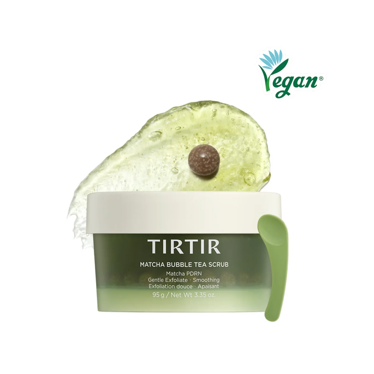 Matcha Bubble Tea Scrub by TIRTIR