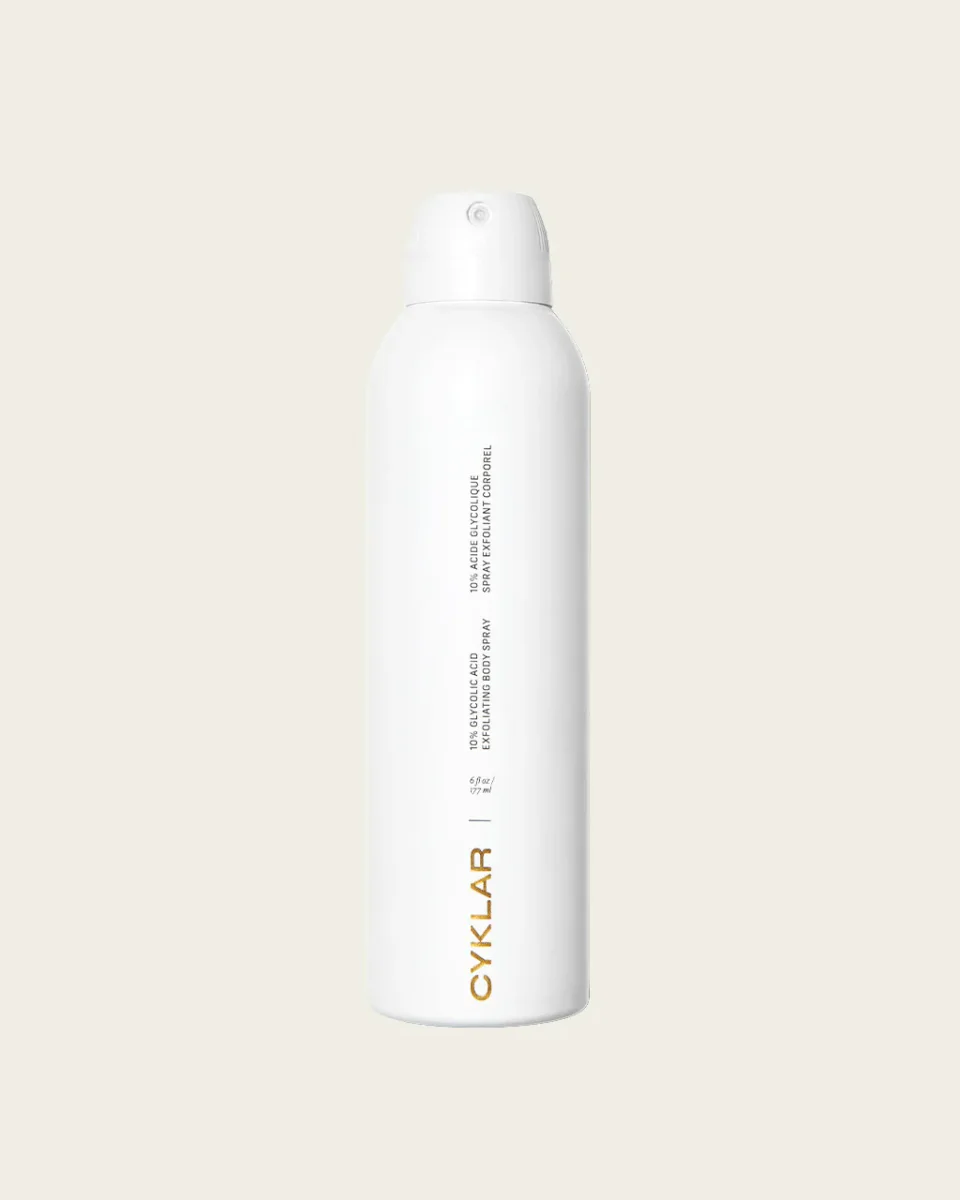 Glycolic Acid Exfoliating Body Spray by Cyklar